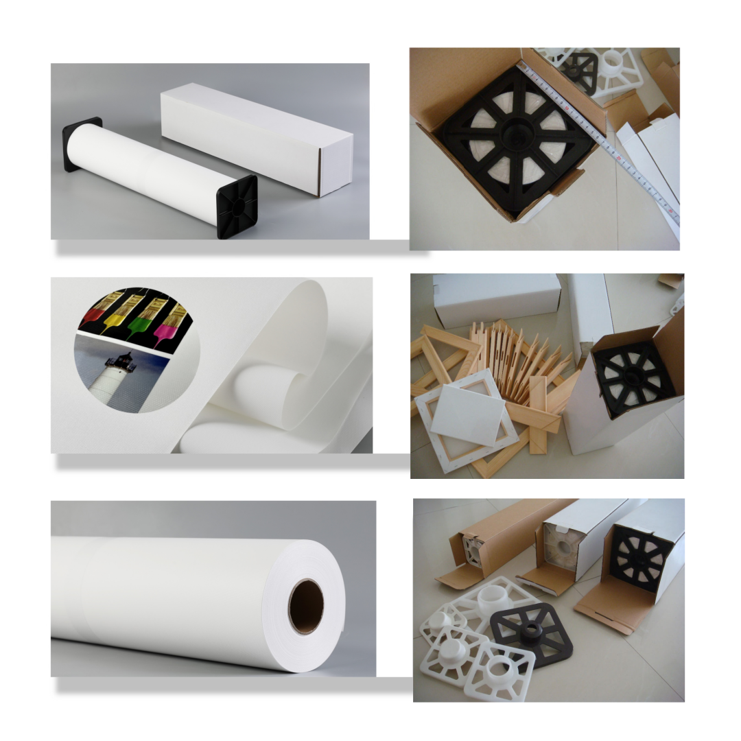 380GSM Polycotton Canvas Roll for Digital Printing